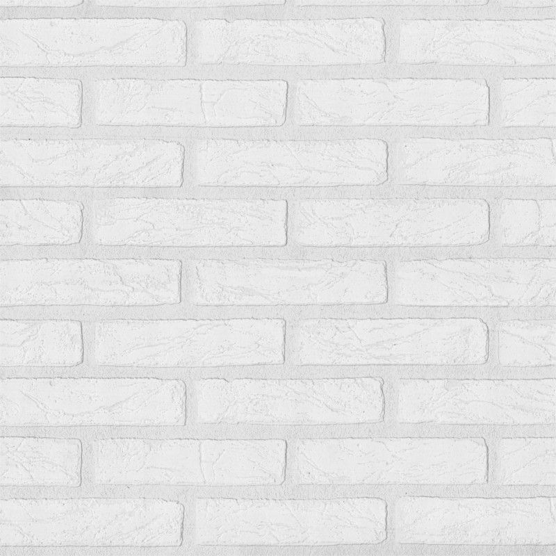 Papier peint expansé sur papier trompe l'œil blanc crème TEXAS - Géométrique par Erismann - 9136-30