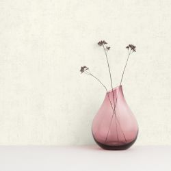 Papier peint vinyle sur intissé uni gris clair patiné PATINE - Essentiel par Grandeco - VOA-010-082