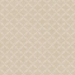 Papier peint intissé classique lin et beige BAROQUE - Italian Silk par Lutèce - 5052
