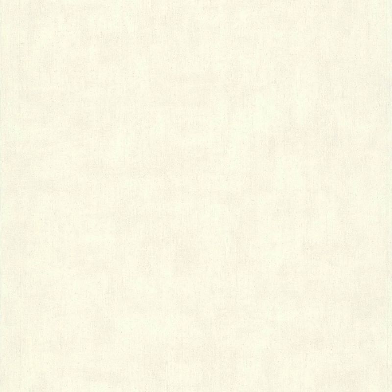 Papier peint vinyle expansé sur intissé uni écru pailleté FEUILLE GLITTER - Essentiel par Lutèce - 11130906