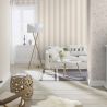 Papier peint vinyle sur intissé rayure lin et beige RAYURE - Florentine 2 par Rasch - 449600