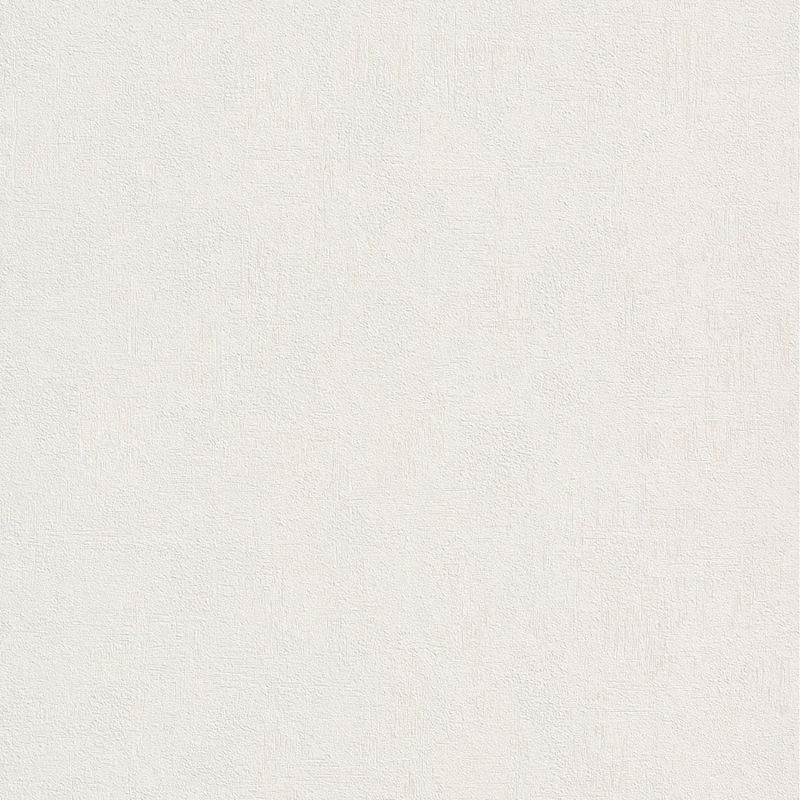 Papier peint vinyle sur intissé uni blanc BETON - Essentiel par Rasch - 489804