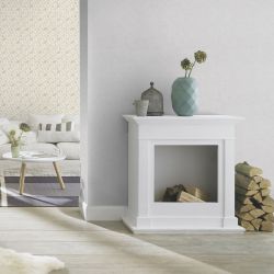 Papier peint vinyle sur intissé uni gris pâle BETON - Essentiel par Rasch - 489880