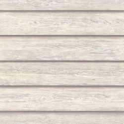 Papier peint vinyle sur intissé trompe l'œil gris et beige CHAMONIX - Géométrique par Rasch - 480511