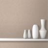 Papier peint expansé sur intissé uni pailleté taupe BASIC - Essentiel par Ugepa - J85058