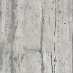 Papier peint vinyle sur intissé trompe l'œil gris béton et gris clair GUERNESEY - Faux semblant par Ugepa - 10909