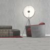 Papier peint vinyle sur intissé uni gris béton BETON - Essentiel par Ugepa - J74359