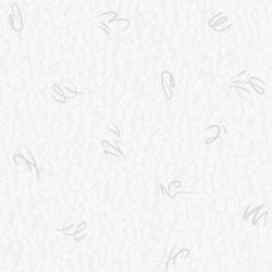 Papier peint vinyle sur papier graphique blanc cassé et argenté TOURBILLON - Géométrique par Ugepa - A56400