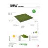 Moquette gazon mona 7604 jungle 4m