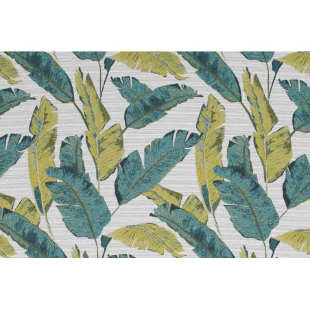Prêt-à-Poser rideau - 135cmx240cm - végétal beige et vert PEACOCK par Linder Prêt-à-Poser rideau - 135cmx240cm - végétal beige et vert PEACOCK par Linder