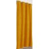 Prêt-à-Poser rideau - 140cmx260cm - uni moutarde ALASKA par Linder