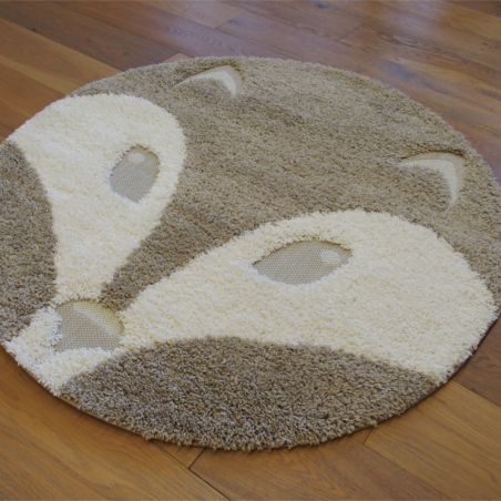 Tapis rond - diam 120cm - Enfant écru et beige RICHIE par Balta