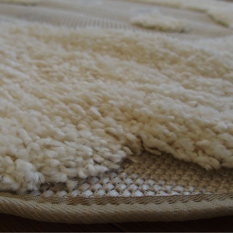 Tapis rond - diam 120cm - Enfant écru et beige RICHIE par Balta