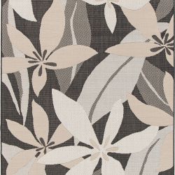 Tapis de salon - 160x230cm - Contemporain noir et gris PALMA par Balta