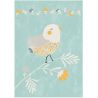 Tapis enfant - 120x170cm - Enfant jaune fond bleu CANVAS par Balta