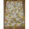 Tapis de salon - 140x200cm - Contemporain écru et moutarde CANVAS par Balta