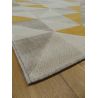 Tapis de salon - 140x200cm - Contemporain écru et moutarde CANVAS par Balta