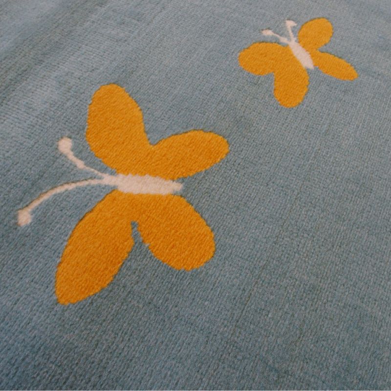 Tapis enfant - 120x170cm - Enfant bleu et gris CANVAS par Balta