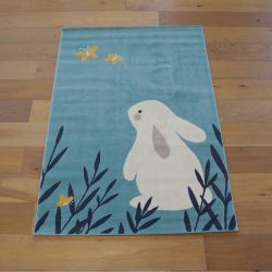 Tapis enfant - 120x170cm - Enfant bleu et gris CANVAS par Balta