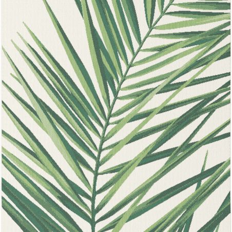 Tapis de salon - 140x200cm - Animal / Végétal vert fond écru STAR par Balta Tapis de salon - 140x200cm - Animal / Végétal vert fond écru STAR par Balta