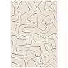 Tapis de salon - 120x170cm - Contemporain écru et gris COCOON par Balta