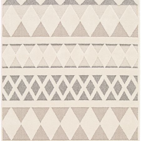 Tapis de salon - 120x170cm - Contemporain écru et gris COCOON par Balta