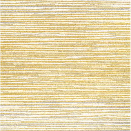 Tapis de salon - 160x230cm - Contemporain écru et moutarde ELLE par Balta