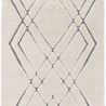 Tapis de salon - 200x290cm - Ethnique / Berbére écru et noir FARA par Balta