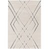 Tapis de salon - 200x290cm - Ethnique / Berbére écru et noir FARA par Balta