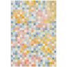 Tapis de salon - 135x200cm - Contemporain bleu et jaune BLOOM par Osta