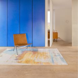 Tapis de salon - 160x230cm - Classique bleu et jaune BLOOM par Osta