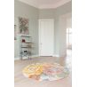 Tapis rond - diam 160cm - Classique bleu et jaune BLOOM par Osta