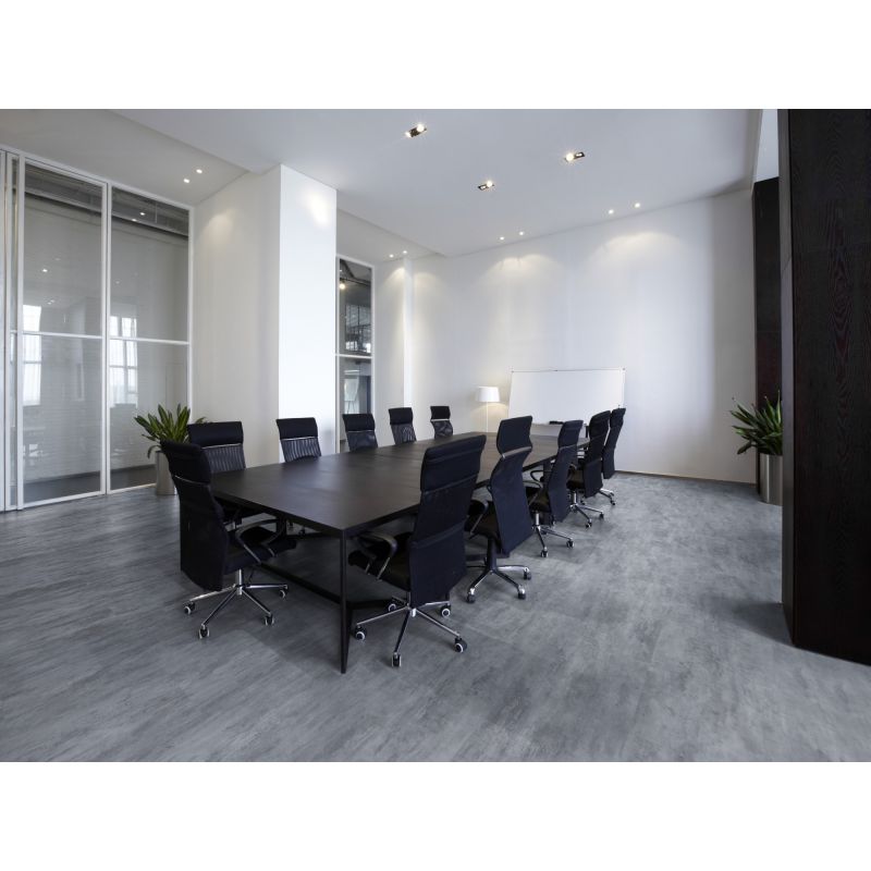 Sol Vinyle/PVC - Dalle clipsable - carrelage bleu gris FLAGSTONE - Portofino par Kalinafloor