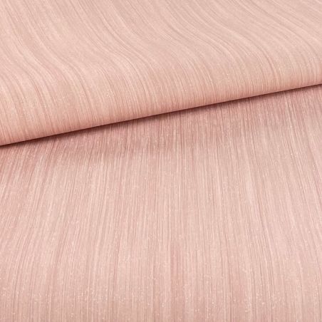 Papier peint vinyle sur intissé uni pailleté rose bonbon TOILE - Essentiel par Ugepa - J91005