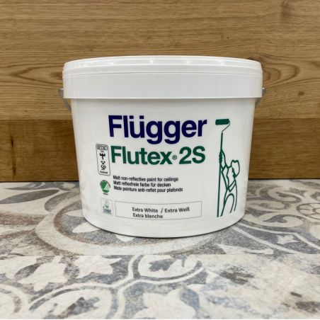 Peinture mur et plafond 10L blanc mat- Flutex 2S par Flugger Peinture mur et plafond 10L blanc mat- Flutex 2S par Flugger