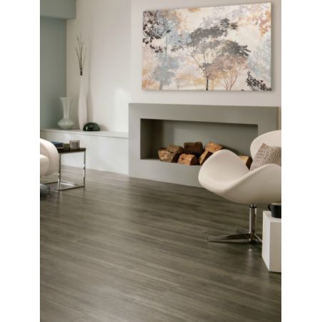 Sol Vinyle/PVC - Lame clipsable - parquet gris foncé BOLSENA - Palio Core par Design Flooring Sol Vinyle/PVC - Lame clipsable - parquet gris foncé BOLSENA - Palio Core par Design Flooring