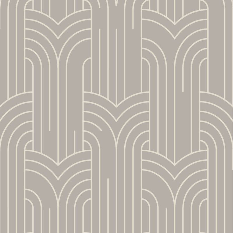 Papier peint vinyle sur intissé graphique argenté pailleté et gris DIAMONDS - Imprim'Luxe par Ugepa - M42107