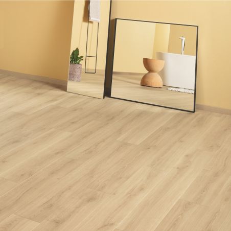 Sol Stratifié CHÊNE NATURE BROSSÉ SIG4763 - Signature par Quick Step Sol Stratifié CHÊNE NATURE BROSSÉ SIG4763 - Signature par Quick Step