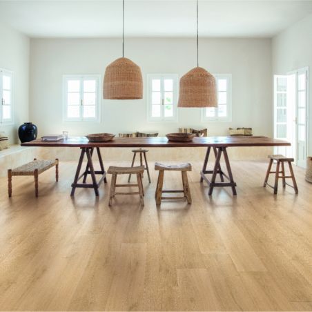 Sol Stratifié CHÊNE NATURE BROSSÉ SIG4763 - Signature par Quick Step Sol Stratifié CHÊNE NATURE BROSSÉ SIG4763 - Signature par Quick Step