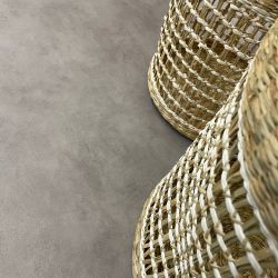 Sol Vinyle/PVC - 4m - uni gris béton MUNICH - Exclusive par Sol Color