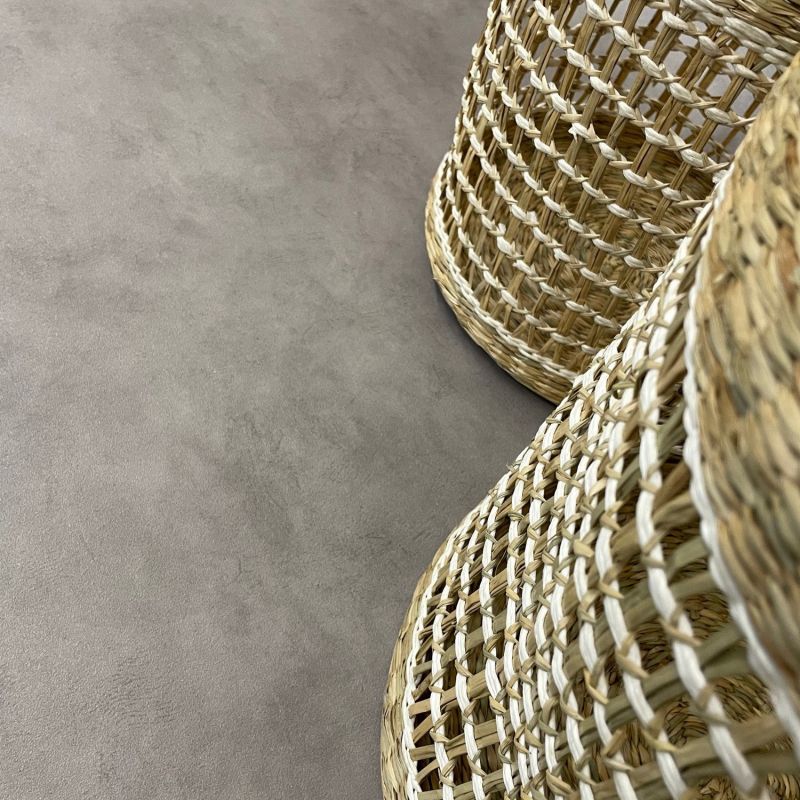 Sol Vinyle/PVC - 4m - uni gris béton MUNICH - Exclusive par Sol Color