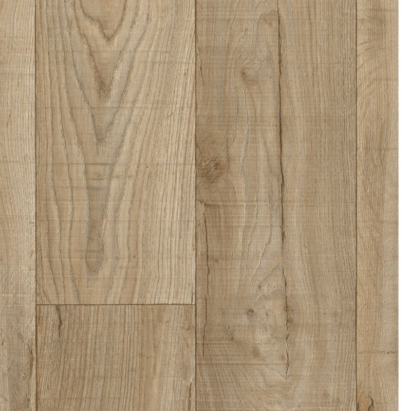 Sol Vinyle/PVC - 4m - parquet brun et chêne foncé FAIR OAKS 531 - Textile Chrometex par IVC