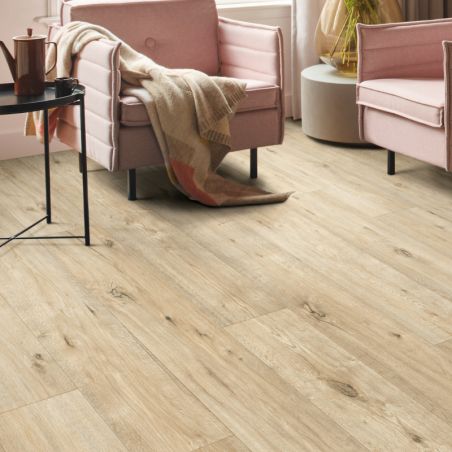 Sol Vinyle/PVC - 4m - parquetclair et naturel ANAPURNA 532 - Textile Texmark par IVC