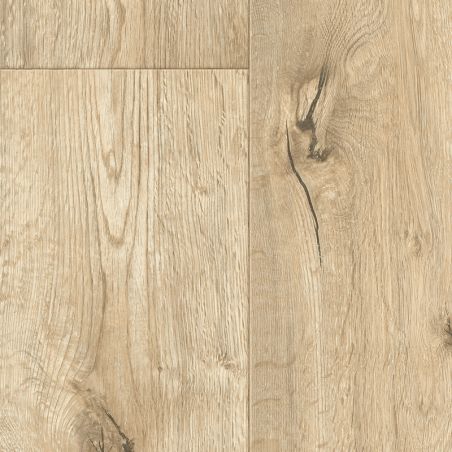 Sol Vinyle/PVC - 4m - parquetclair et naturel ANAPURNA 532 - Textile Texmark par IVC