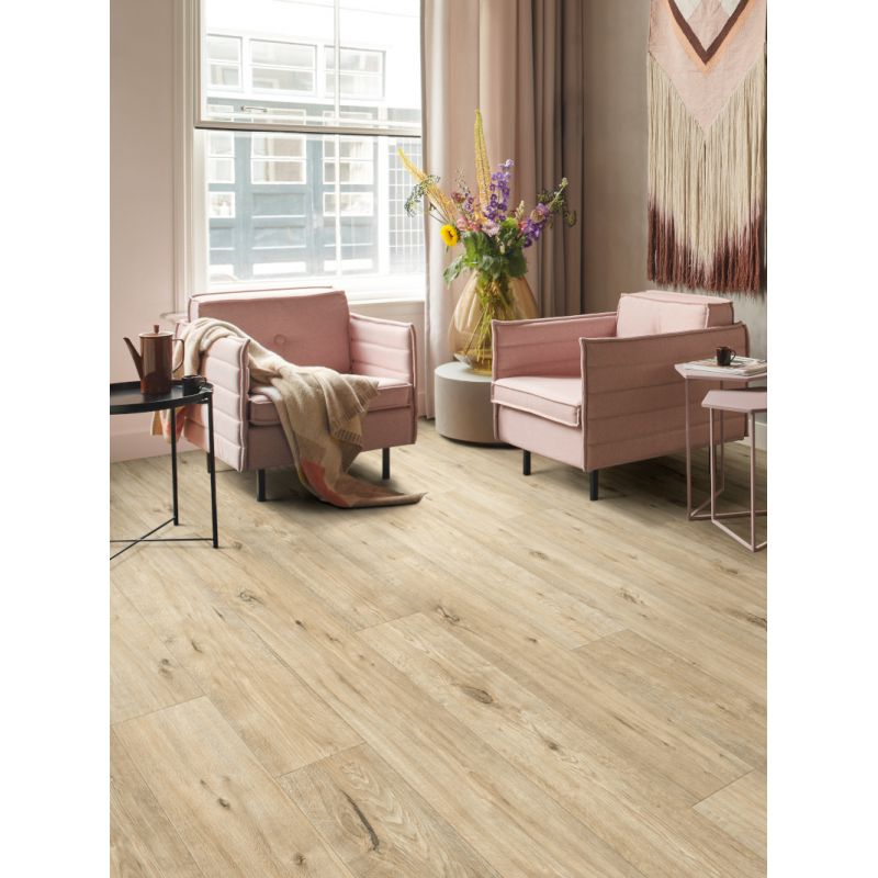 Sol Vinyle/PVC - 4m - parquetclair et naturel ANAPURNA 532 - Textile Texmark par IVC