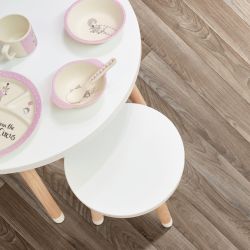 Sol Vinyle/PVC - 3m - parquet gris foncé et gris bleuté NOBLESSE 892 - Smart Atento par IVC