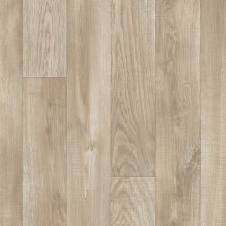 Sol Vinyle/PVC - 3m - parquet beige moyen et métallisé ALBA 532 - Smart Atento par IVC