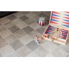 Sol Vinyle/PVC - 3m - carrelage beige et gris POMPEI D 592 - Smart Bingo Stone par IVC