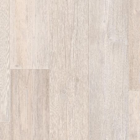 Sol Vinyle/PVC - 4m - parquet blanchi et cérusé MELEZE- Iconik Confort par Tarkett