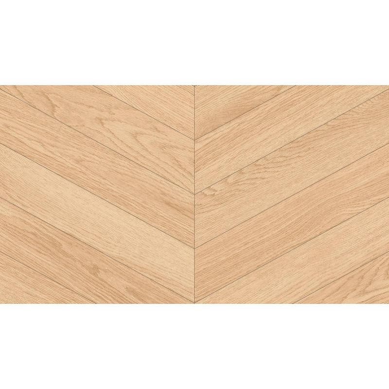 Sol Vinyle/PVC - 4m - parquet chevron clair et cérusé CHEVRON CLASSIC COTTON - Iconik Confort par Tarkett
